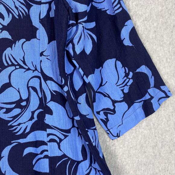 Soft Surroundings Into The Blues Oceo Gauze Tunic Size XL - Picture 5 of 10